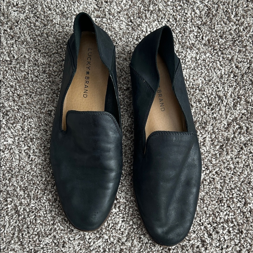 Lucky Brand Women’s Black Loafers